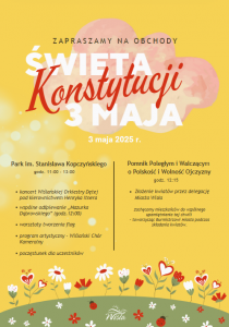 Święto Konstytucji program